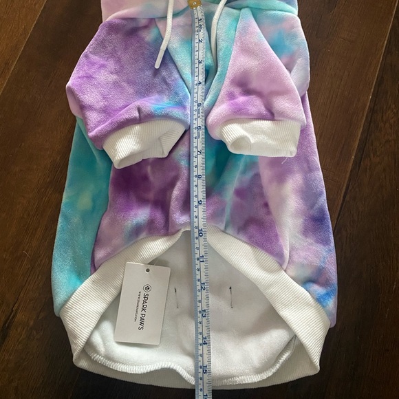 SPARK PAWS NWT Tie-dye Hoodie - Picture 6 of 6